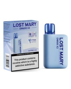 Lost Mary DM600 X2 Disposable Vape-Alpine Ice