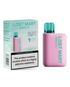 Lost Mary DM600 X2 Disposable Vape-Cherry Ice