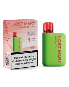 Lost Mary DM600 X2 Disposable Vape-Double Apple