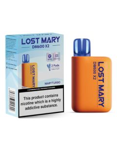 Lost Mary DM600 X2 Disposable Vape-Maryturbo