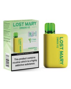 Lost Mary DM600 X2 Disposable Vape-Pineapple Ice