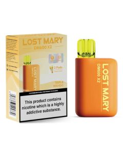 Lost Mary DM600 X2 Disposable Vape-Triple Mango