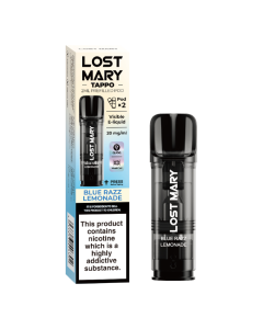 Lost Mary Tappo Prefilled Pods - 20mg - 2PK-Blue Razz Lemonade