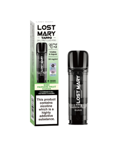 Lost Mary Tappo Prefilled Pods - 20mg - 2PK-Kiwi Passion Fruit Guava
