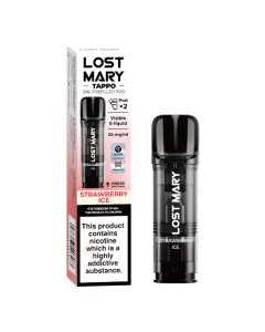 Lost Mary Tappo Prefilled Pods - 20mg - 2PK-Strawberry Ice