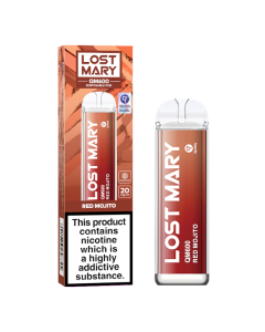 LOST MARY QM600 Disposable Vape - Red Mojito