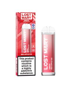 LOST MARY QM600 Disposable Vape - Red Apple Ice